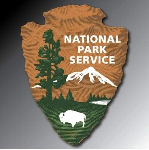 Set of 2-3INCH Sticker -National Park Service Arrow Head Sticker in Saudi Arabia