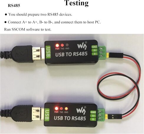 لوحة المحول التسلسلي USB إلى RS485/ RS232 ، ناقل حركة مستقر سريع ، على متن FT232RNL ، أجهزة متعددة قابلة للتطبيق ، متوافقة مع MAC ، Linux ، Android ، Windows 11/10/ 8.1/ 8/7 ، إلخ. in Saudi Arabia