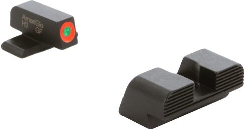 AMERIGLO Protector Sight Set, Compatible with Sig Sauer Pistols Green Tritium Front Sight with Orange Outline & Black Serrated Rear Sight in Saudi Arabia