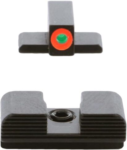 AMERIGLO Protector Sight Set, Compatible with Sig Sauer Pistols Green Tritium Front Sight with Orange Outline & Black Serrated Rear Sight in Saudi Arabia