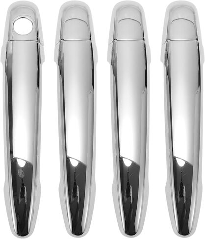 Car Door Handle Cover Trim for Toyota Camry 2007-2011 |Side Door Handle Cover| Durable| 1 Set Carbon Fiber Black in Saudi Arabia