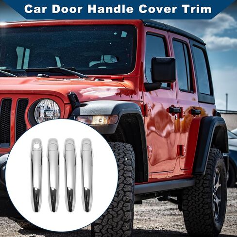 Car Door Handle Cover Trim for Toyota Camry 2007-2011 |Side Door Handle Cover| Durable| 1 Set Carbon Fiber Black in Saudi Arabia