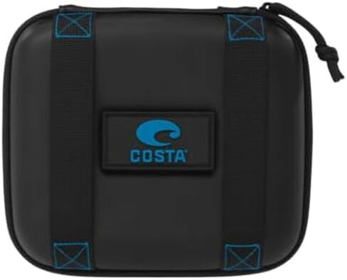 Costa Del Mar Eva Zipper Sunglass Case, Black/Blue, One Size in Saudi Arabia