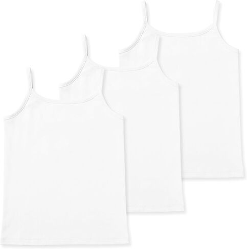 Lucky & Me | Gracie Girls Camisoles | Organic Cotton | Tagless | Wear on Its Own Or Layering Top | 3-Pack in Saudi Arabia