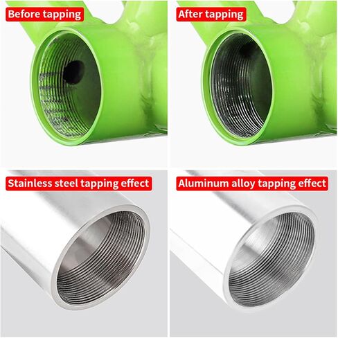 Bottom Bracket Tapping Tool Set Bike Frame Bottom Bracket Tapping Accessories BC1.37 * 24T in Saudi Arabia