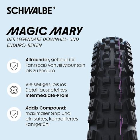 Schwalbe Magic Mary Evo Faltreifen // 65-584 (27,5x2,6') Super Gravity in Saudi Arabia