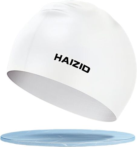 Adult Swim Caps, Silicone Waterproof Comfortable Swimming Cap for Women and Men, Lightweight and Comfortable in Saudi Arabia
