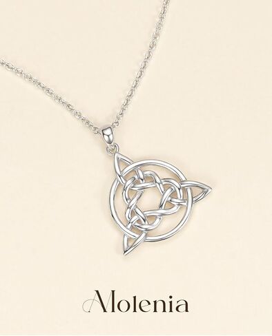 Four Leaf Clover Necklace for Women, 14K Gold Plated 925 Sterling Silver Lucky Pendant with Mother of Pearl, Dainty Elegant Hypoallergenic Jewelry, Anniversary Birthday Gifts for Her Mom Wife in Kuwait