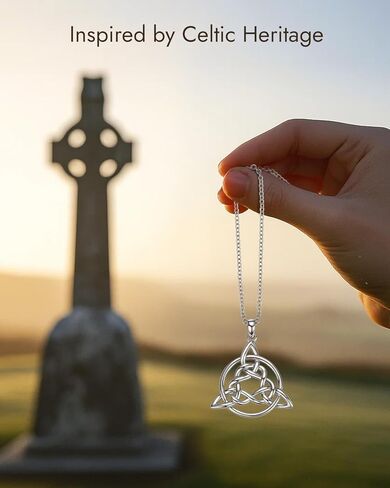 Four Leaf Clover Necklace for Women, 14K Gold Plated 925 Sterling Silver Lucky Pendant with Mother of Pearl, Dainty Elegant Hypoallergenic Jewelry, Anniversary Birthday Gifts for Her Mom Wife in Kuwait