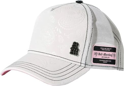 Red Monkey Fiesta Chrome New Usisex Limited Edition Trucker Cap Hat RM1532 in Kuwait