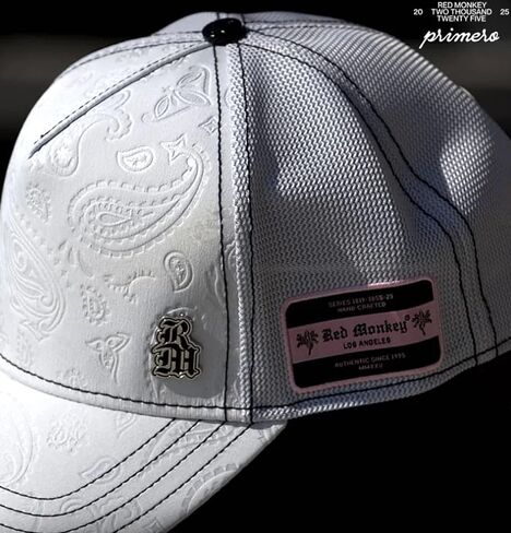 Red Monkey Fiesta Chrome New Usisex Limited Edition Trucker Cap Hat RM1532 in Kuwait