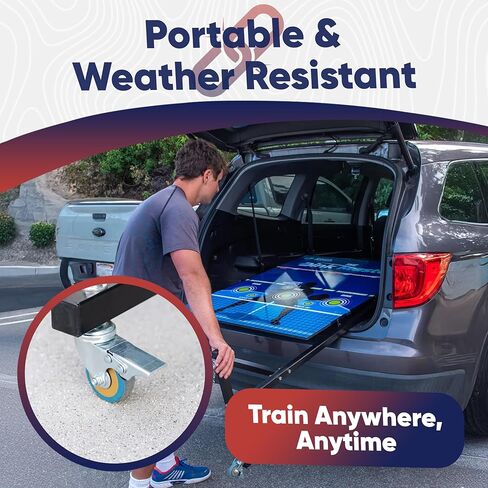 تعزيز Pickleball Dink Master، مدرب Pickleball المحمول، Dink Master Pickleballs ممارسة المجلس للتدريب الفردي، كرة مخلل قابلة للتعديل، لوحة Dinkmaster Pickleballs مع حامل in Kuwait