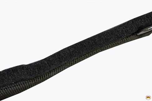 HILASON Western Horse Felt Lined Straight Saddle Cinch Girth with Stainless Steel Buckle Black in Saudi Arabia