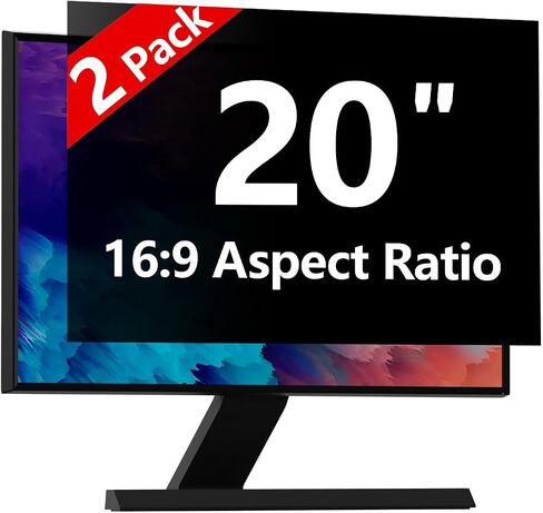 Laptop Privacy Screen Protector 15.6 Inch with Hp Dell Acer Asus Samsung LG and More, Removable Security Shield Filter for 16:9 Aspect Ratio Portable Monitor Like MSI and More (15.6" Diagonal 16:9 2 Packs) in Saudi Arabia
