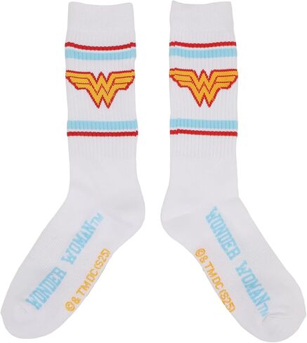 جوارب رياضية للرجال مخططة باللونين الأزرق والأحمر من Bioworld Wonder Woman in Saudi Arabia
