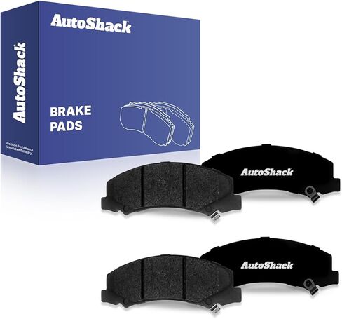Autoshack Front Ceramic Brake Set Set Set Set Set Set Set Set Set Set Set Set Sing Presentive لـ Cadillac DTS Buick Lucerne Lacrosse Chevrolet Monte Carlo 2006-2013 Impala 2014-2016 Impala Limited FW1159 in Saudi Arabia