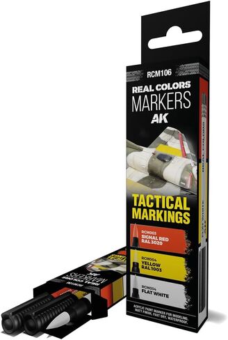 AK REAL COLORS MARKER SET RCM106 TACTICAL MARKINGS (3pcs) in Saudi Arabia