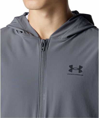 Under Armor 1386555-1-LG UA Vibe Woven Windbreaker Black LG in Saudi Arabia