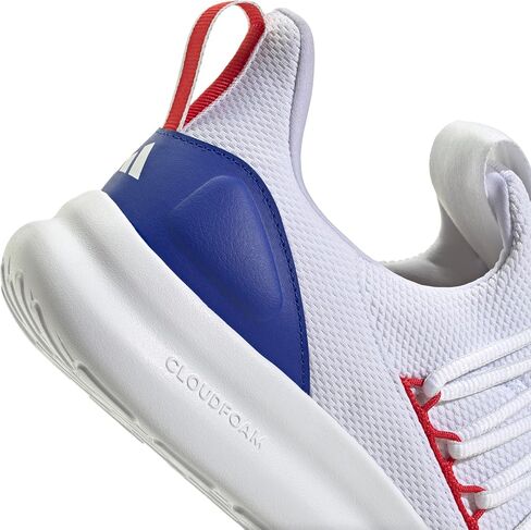 Adidas Men's Lite Racer Adapt 7.0 Sneaker ، White/Better Scarlet/Lucid Blue ، 10 in Saudi Arabia