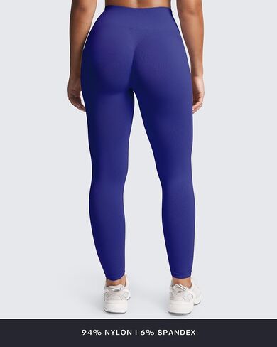Aoxjox Workout Seamless Leggings for Women High Waisted Fitness Yoga Contour Sculpt Pants 22" in Kuwait
