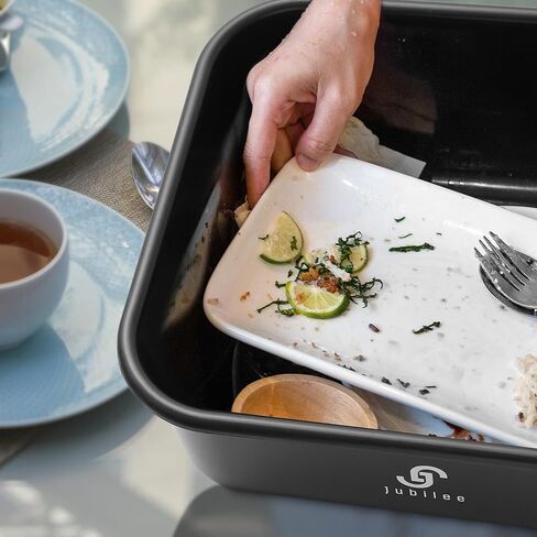 صندوق تخزين البلاستيك 4 -PK 4 -PK ، حوض فائدة للحافلات - صندوق غسل الصحون التجاري الشاق لتنظيم المطبخ وتخزين 20 لتر in Kuwait