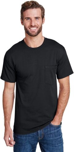 Hanes - Workwear Short Sleeve Pocket Thirt - W110 in Saudi Arabia