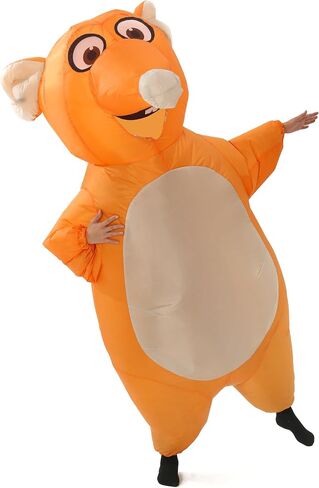 Fox Costume Inflatable Costume For Women Man Halloween Party in Saudi Arabia