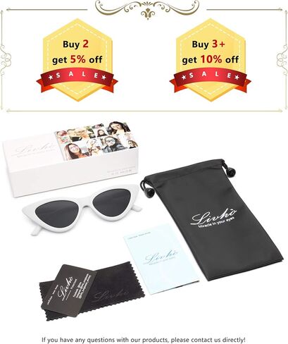 livho Polarized Sunglasses Trendy for Women Men Retro Style Sun Glasses for Woman Men 2025 UV Protection Shades in Kuwait