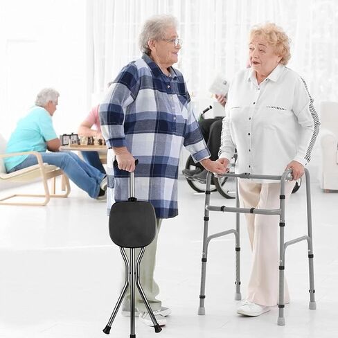 احصل على قصب قابلة للطي 440 رطلاً مع مقعد تعديل مقعد المقعد ، مقعد مقعد مقعد مع عكازات التدليك الحجري للعلاج المغناطيسي in Saudi Arabia