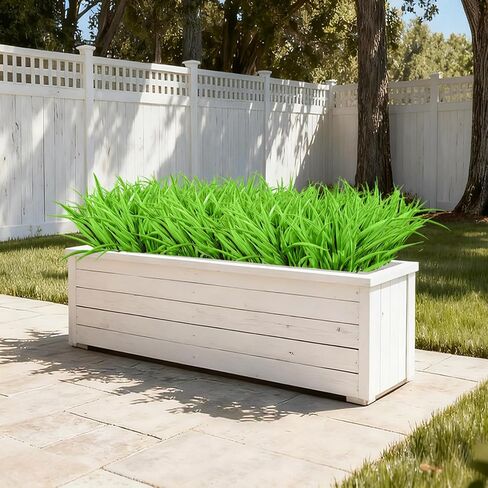 16Pcs Artificial Plants Outdoor Faux Plastic Grass UV Resistant Fall Decoration Fake Greenery Stems Bushes for Planters Home Garden Pathway Window Box Front Porch Thanksgiving Decor(Purple) in Saudi Arabia