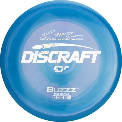 Discraft ESP Buzzz Paul McBeth 6X Signature Series 175-176 Gram Mid-Range Golf Disc in Saudi Arabia
