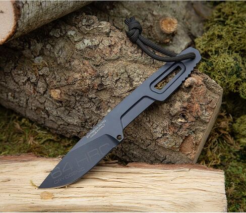 نسبة Extrema - Satre S600 (Black) ، S600 Steel Blade 4 Mm ، Exp Dark Finish ، مقبض مريح خفيف الوزن ، مصنوع في إيطاليا in Kuwait