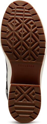 Converse Women's Chuck 70 Heel Sneakers, Egret/Black, 9 Medium US in Saudi Arabia