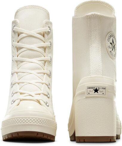 حذاء رياضي نسائي بكعب Chuck 70 من Converse، Egret/Black، 9 Medium US in Kuwait