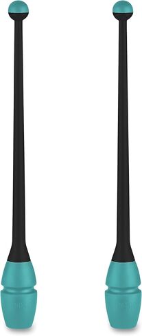 DRUNA Connectable Rhytmic Gymnastics Clubs Indigo (Violet-Pink, 41 cm) in Saudi Arabia