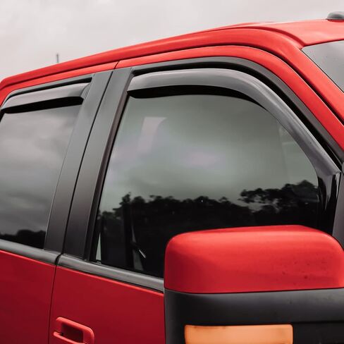 Voron Glass in-Channel Extra Durable Rain Guards for Lincoln Navigator 2018-2024, Window Deflectors, Vent Window Visors, 4 Pieces - 200921 in Kuwait