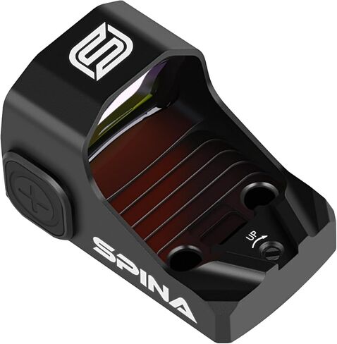 SPINA OPTICS LH-30 RMSC Red Dot Sight متوافق مع بصمة RMSc، مشاهد انعكاسية للمسدس مع اهتز، 10 إعدادات سطوع، 3 شبكاني نقطي MOA مع حامل 20 مم in Kuwait
