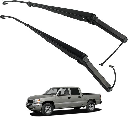 602-5403 1 زوج الذراع المقدمة من الزجاج الأمامي متوافق مع 2006-2012 Kenworth T600A T600A T660 T800 Front Driver Driver Side Arm Wiper Arm Prape 602-5404 S-21688 HLK7009 in Kuwait