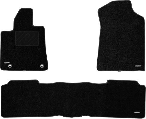 WENNEBIRD Superior Carpet Floor Mats for 2022-2025 Toyota Tundra CrewMax Cab, 0.6 Inch Thickness Rugs, Premium All Weather Anti-Slip Waterproof Floor Liners - 3pc in Kuwait