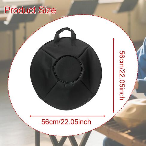 Hand Drum Bag Shock Absorption 22 Inch Professional Hand Drum Case Cover in Kuwait