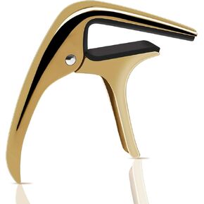 Guitar Capo - Suitable for Acoustic and Electric Guitars - Gold in Saudi Arabia