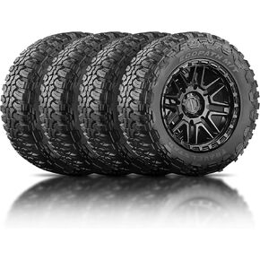 مجموعة من 4 (أربعة) Travelstar Ecopath M/T LT285/75R16 10 PR LOAD Range E 126Q SUV Truck Truck Mud Tyre 285/75/16 (الإطار فقط) in Kuwait