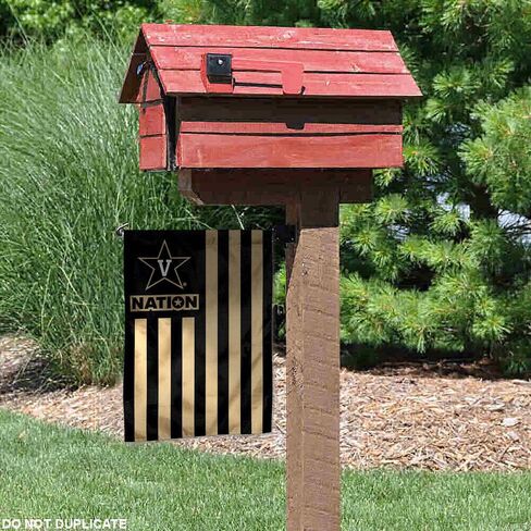 Vanderbilt Commodores Garden Flag with USA Stars and Stripes Nation in Saudi Arabia