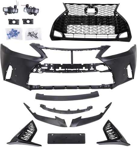 CareOnline جديد 13 PCS المصد أمامي مع LED LED LED LAMP LAMP تناسب 2020-2023 Mitsubi-shi Outlander Sport 2.0L 2.4L OE ： 62022W030P و 7450B399 و MI1000351 & MI1200279 in Kuwait