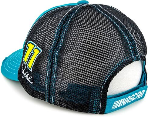 Checkered Flag Sports Denny Hamlin 2025 Vintage Patch Hat Green/Black in Saudi Arabia