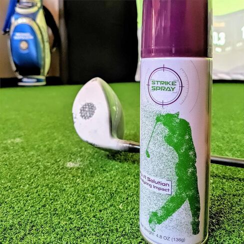Golf Club Impact Spray - 3 Pack - Swing Impact Golf Training Aid, Golf's #1 Impact Spray for Club Face, Dries Quickly, Comes Off Easy, Instant Shot Feedback on Club Face in Saudi Arabia