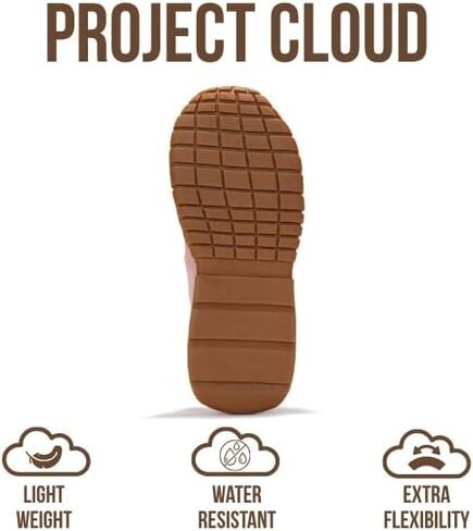 أحذية Project Cloud النسائية - أحذية Mary Jane خفيفة الوزن للنساء مع نعل داخلي من الإسفنج الذكي - أحذية مسطحة غير قابلة للانزلاق للنساء - أحذية رياضية نسائية عصرية 2025 (Donna، Khak، 10) أسود in Kuwait