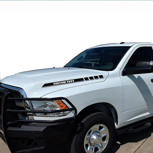 5.7L Performance Pickup Truck Engine Hood Decals Emblem for Dodge Ram 1500 2500 3500 (style1) in Kuwait