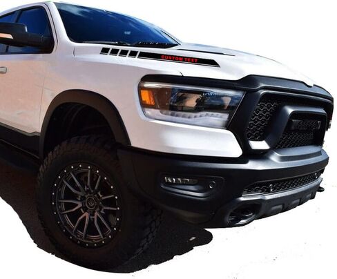 5.7L Performance Pickup Truck Engine Hood Decals Emblem for Dodge Ram 1500 2500 3500 (style1) in Kuwait