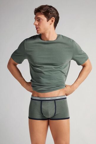 Man's Stretch Superior Cotton Boxers Washed Collection in Kuwait